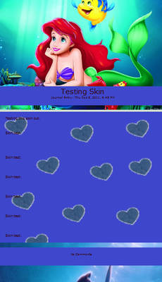 Ariel Journal Skin