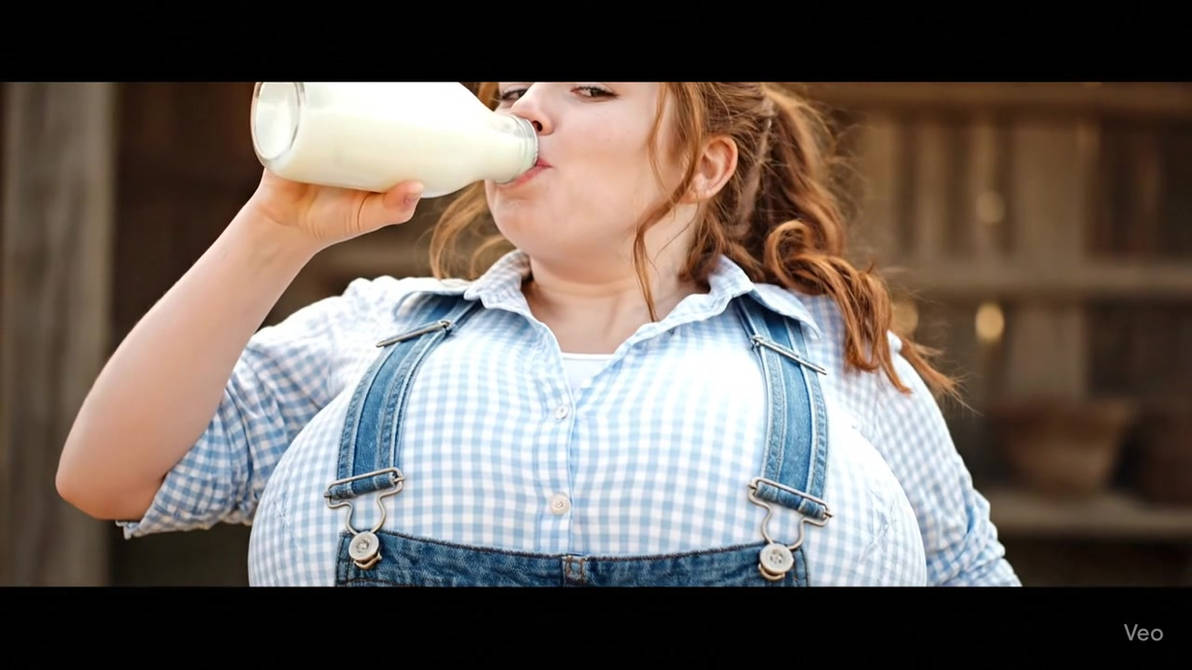 FREE VIDEO - milk is good for you! by MissGrowth on DeviantArt