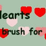 Pipe Heart Brush for GIMP
