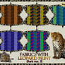 Fabrics with Leopard Print-Set No.2