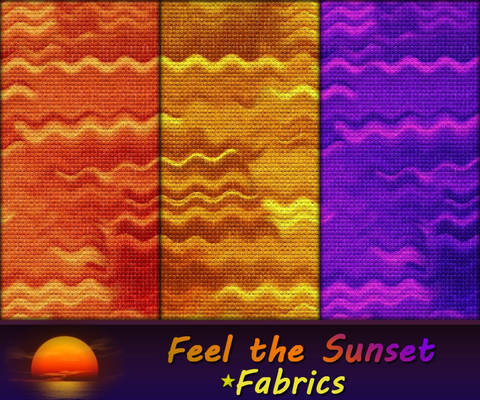 Feel the Sunset - Fabrics