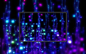Lights on Black