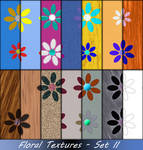 Floral Textures-Set II by allison731