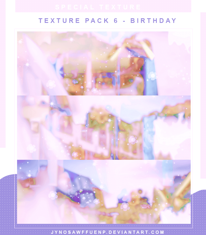 pack texture 'birthday'