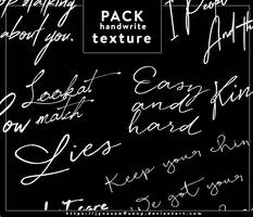 [SHARE] PACK TEXTURE Handwritten