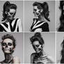 Skeleton Makeup Model Pack