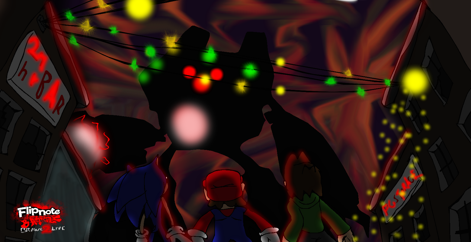 Flipnote Battle- Brawl 2 Live: Boss Poster by Gaming-Master on DeviantArt