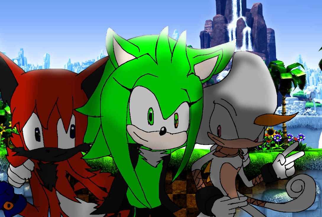 Commission: Group Photo at Green Hill by Gaming-Master on DeviantArt
