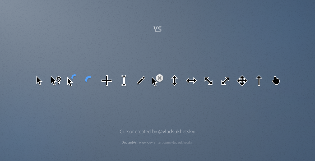 VS cursor (version 9.0) by vladsukhetskyi on DeviantArt
