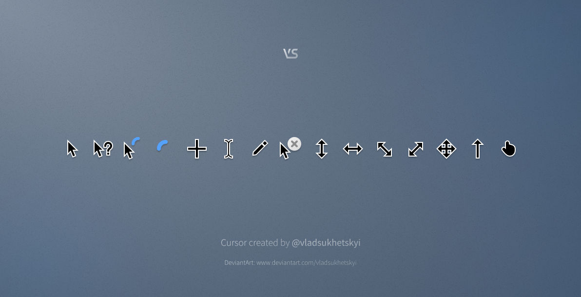 VS cursor (version 9.0) by vladsukhetskyi on DeviantArt