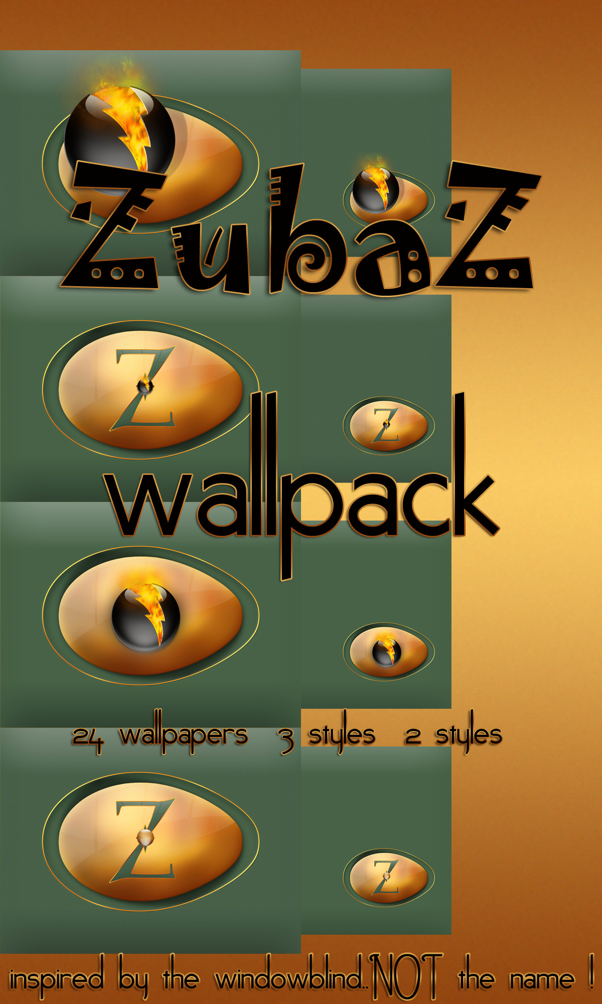 Zubaz Wallpack