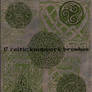 Celtic knotwork brushes