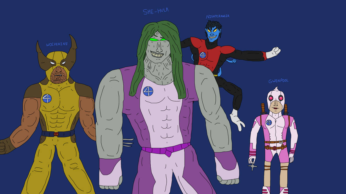 The New Fantastic Four by Juderex on DeviantArt
