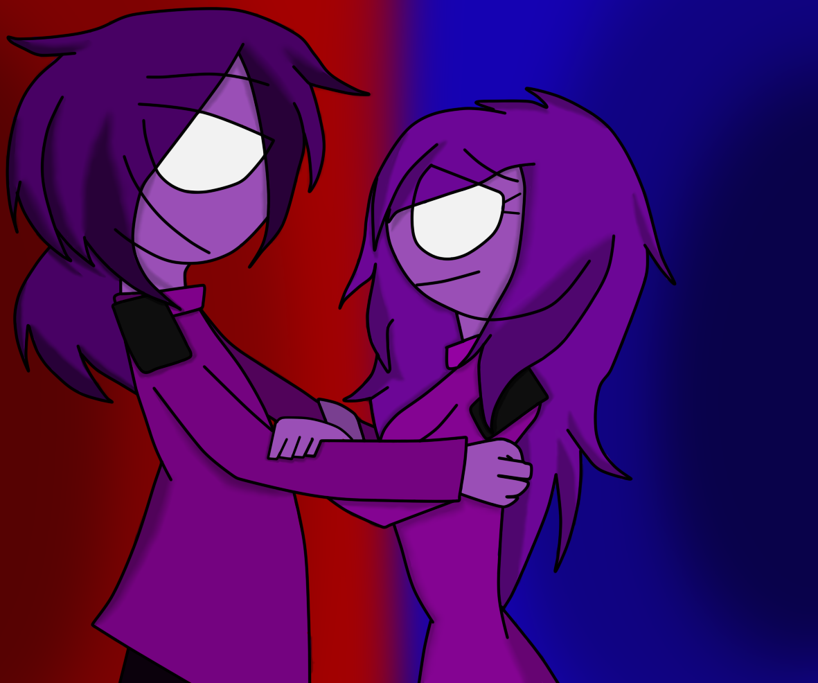 Purple Guy And Purple Girl by ModsGirl19 on DeviantArt