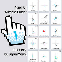 Wiimote Cursor (Pixel Art) Full Pack