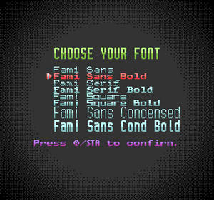 Fami Font Family: Variety NES-Style Fonts