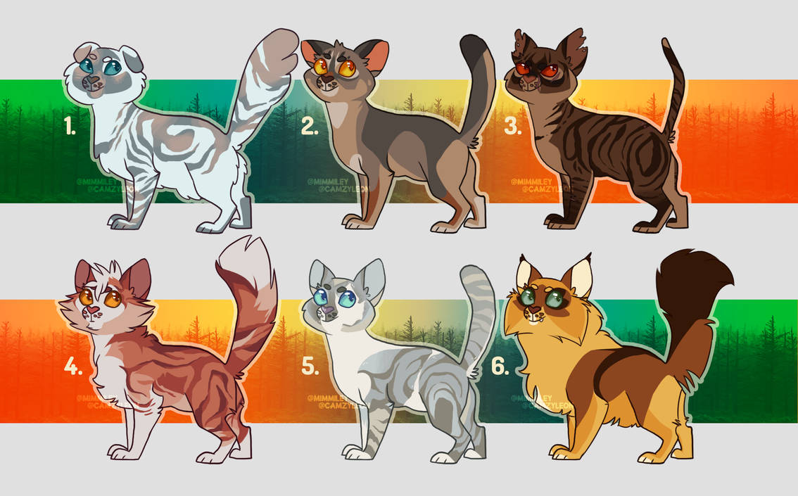 Warrior adopts price lowered - OPEN (1/6) by Camzyleon on DeviantArt