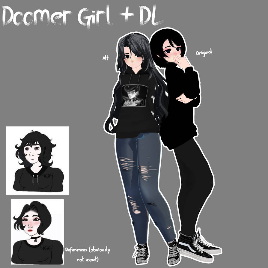 Doomer girl by OrekiFag on DeviantArt