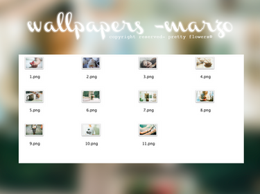 wallpapers - marzo.