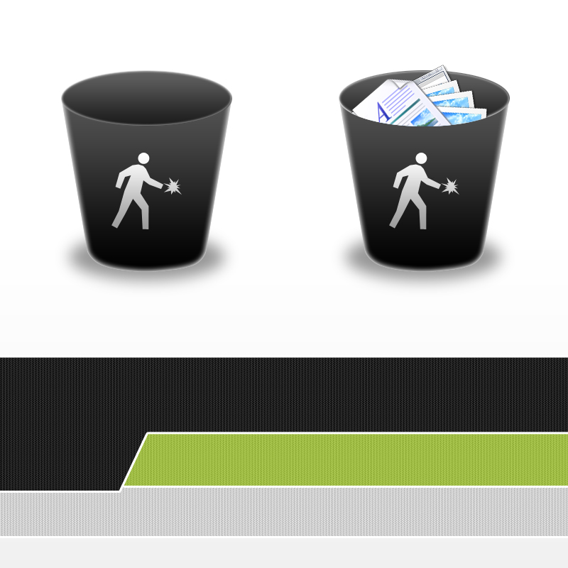 -My First Recycle Bin Icons