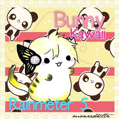 Bunny Kawaii Rainmeter 5