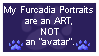 It's art, not an avatar. by FurcadiaPortraits