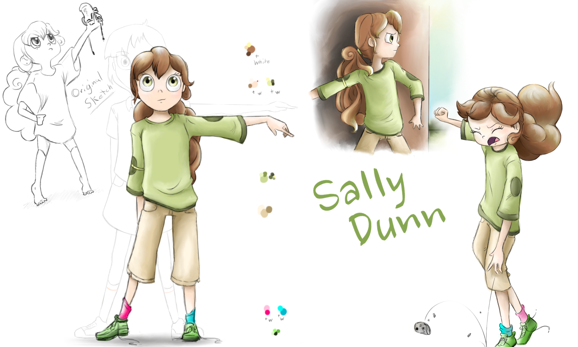 Character Concept 2 Sally Dunn by MissyMeghan3 on DeviantArt