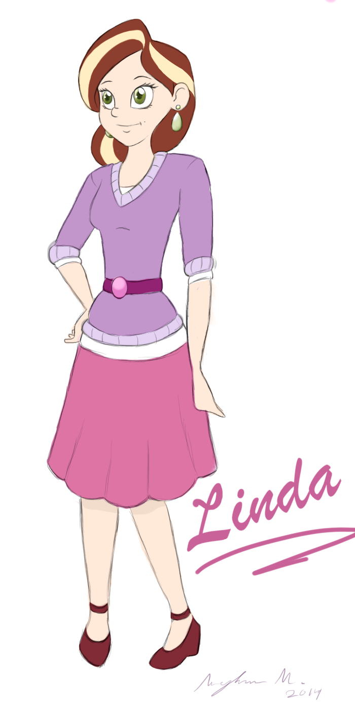 Linda Reference by MissyMeghan3 on DeviantArt