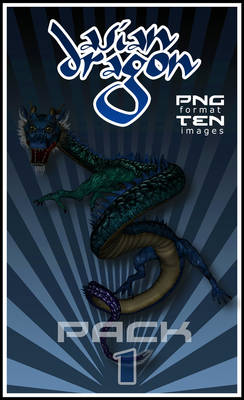 Asian Dragon PNG pack 1