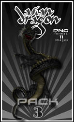 Asian Dragon PNG pack 3