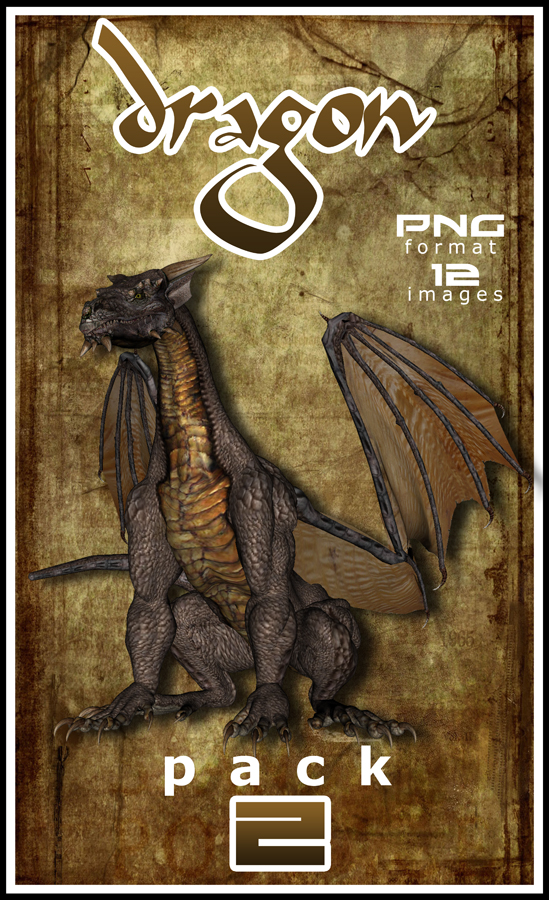 Dragon PNG pack 2