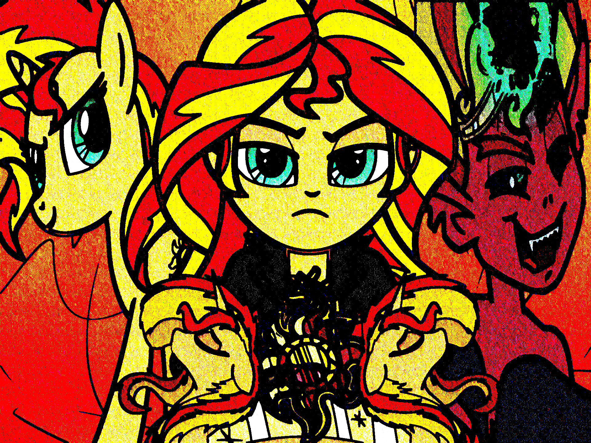 Wallpaper 4: Sunset Shimmer