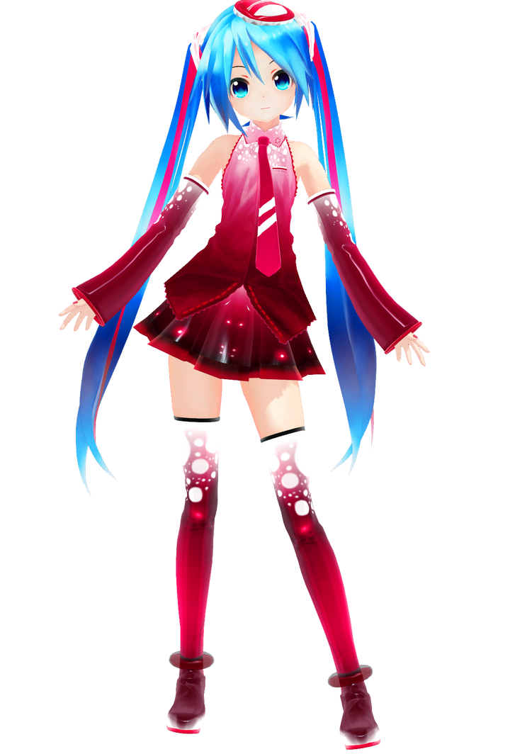 Coca Cola Appearance Miku (Final) by AceYoen