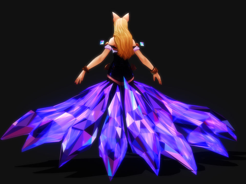 Kda Ahri Tails Test By Aceyoen On Deviantart