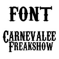 Font Carnevalee Freakshow