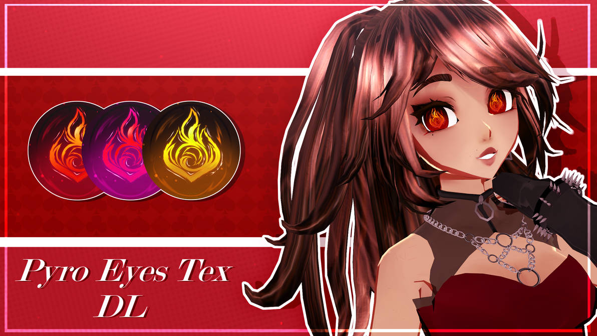 [MMD || Texture] Pyro Eyes || F2U || by YuzukiChxn on DeviantArt