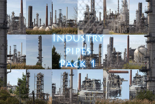 Industry pipes Pack 1