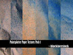 Paper Textures Pack 1 by blacklacestock