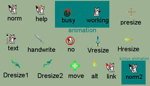 Chibiterasu Cursors