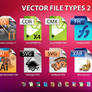 Vector File Types for vista