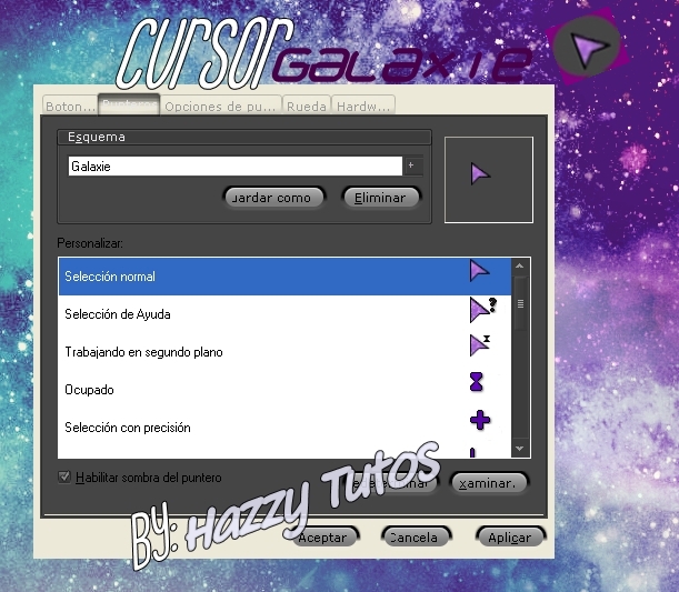 Cursor Galaxie ByHazzyT