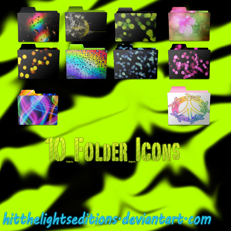 Folder Icons by HitTheLightsEditions on DeviantArt