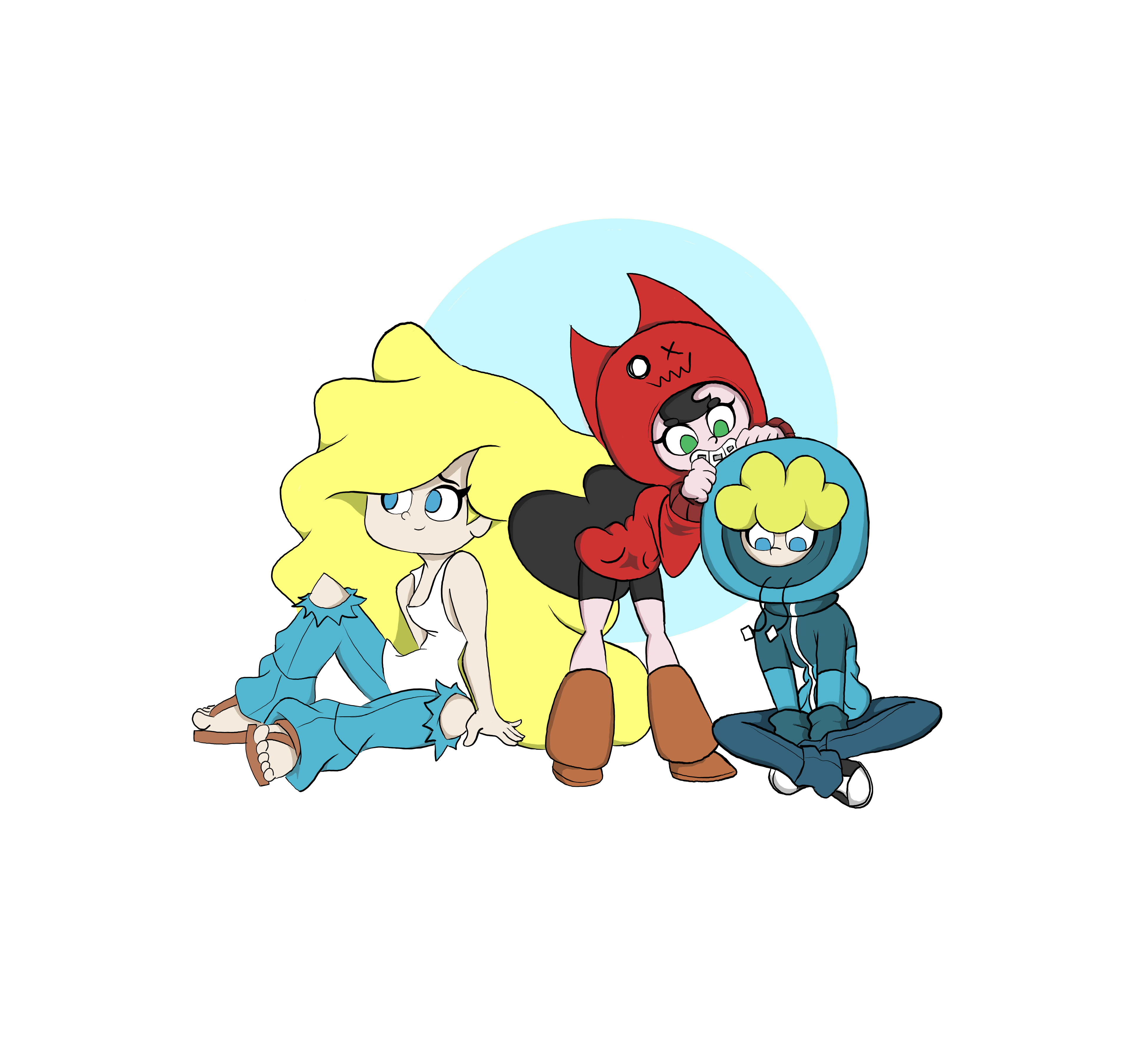 3 Nerds by moEXE on DeviantArt