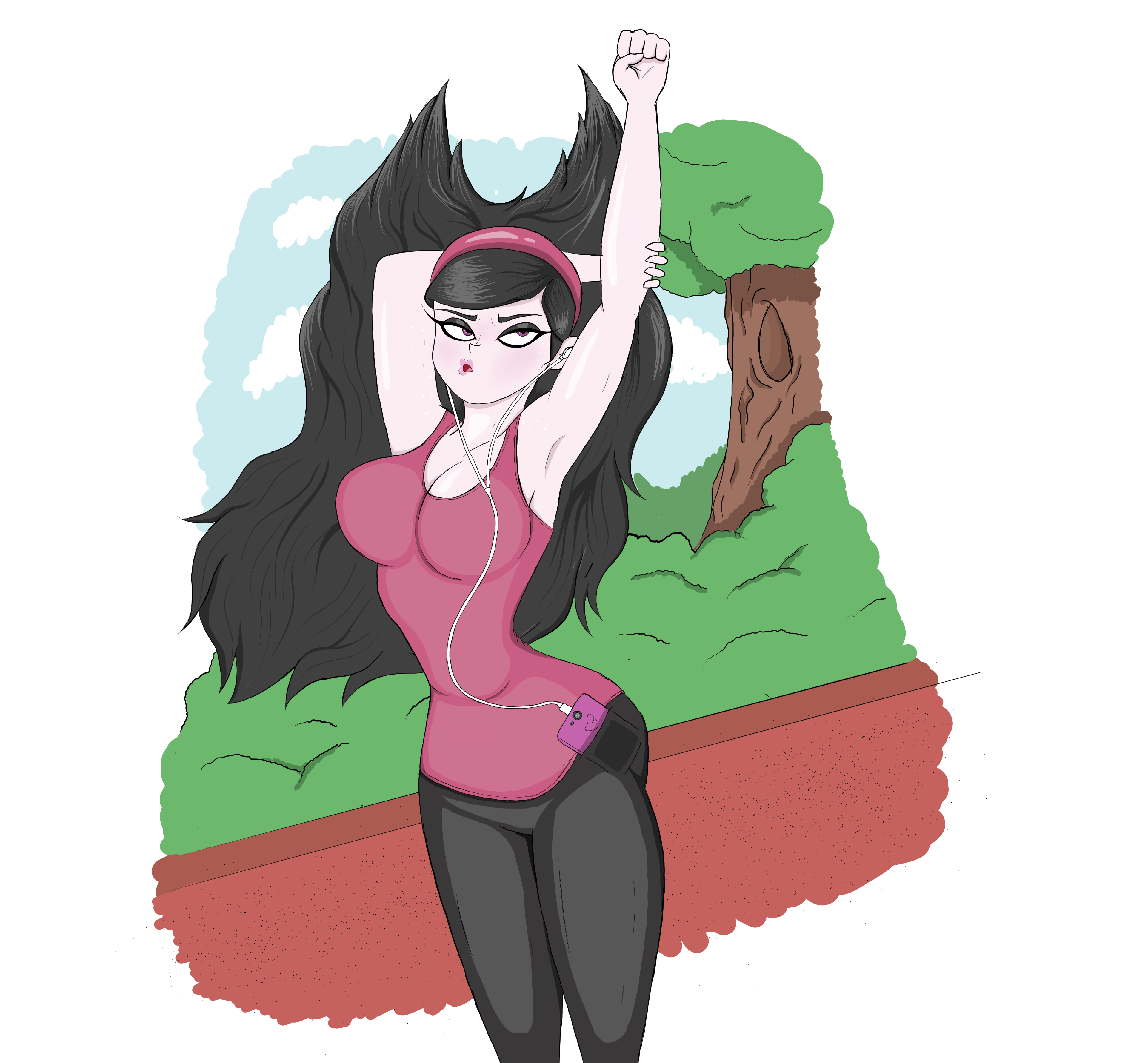 Jade Shank after exercise by moEXE on DeviantArt