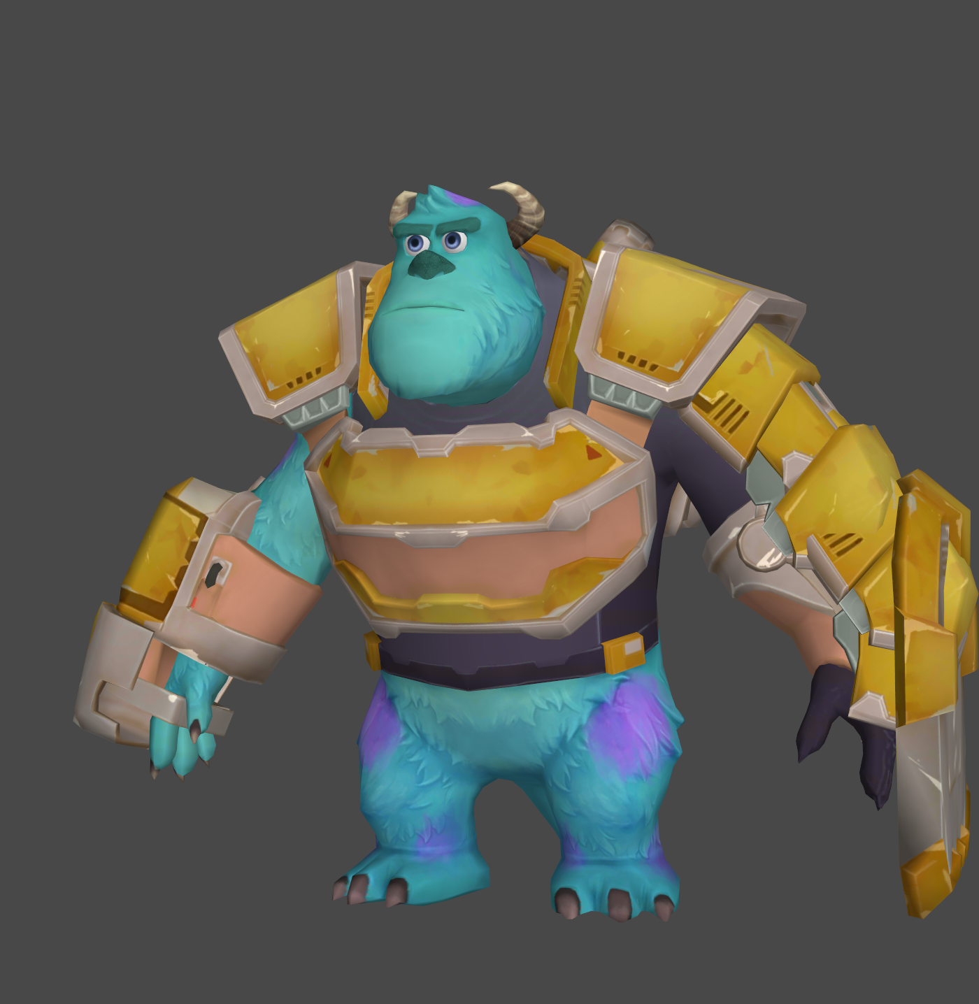 [Disney Mirrorverse] Sulley by Nachtmar999 on DeviantArt