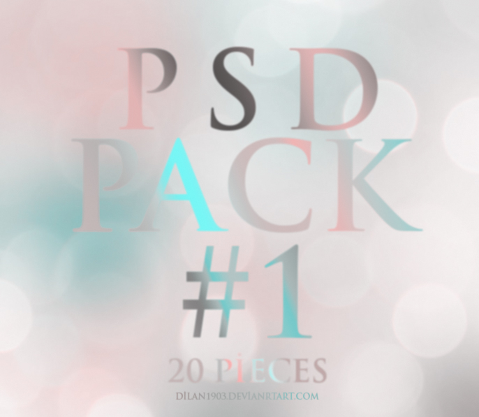 Psd Pack #1 by dilan1903 on DeviantArt
