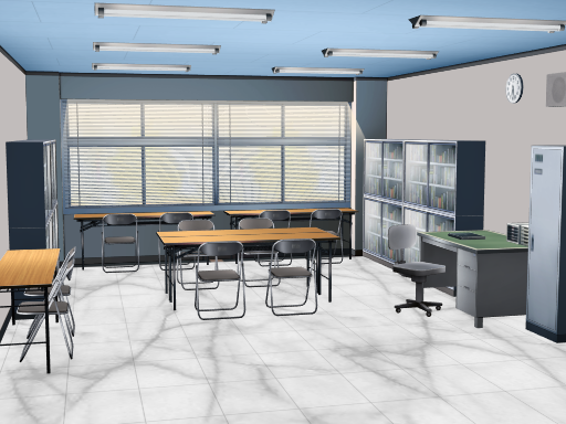 Interactive MMD School Club Room Stage  (DL) by SteelDollS on DeviantArt
