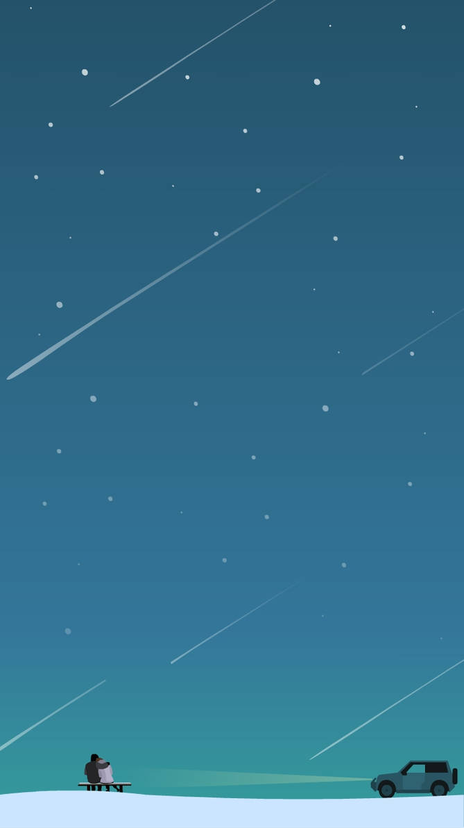 Meteor shower (loop animation) by twistedrhye on DeviantArt