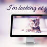 I'm looking at you - Wallpapers
