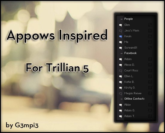 Appows Inspired for Trillian